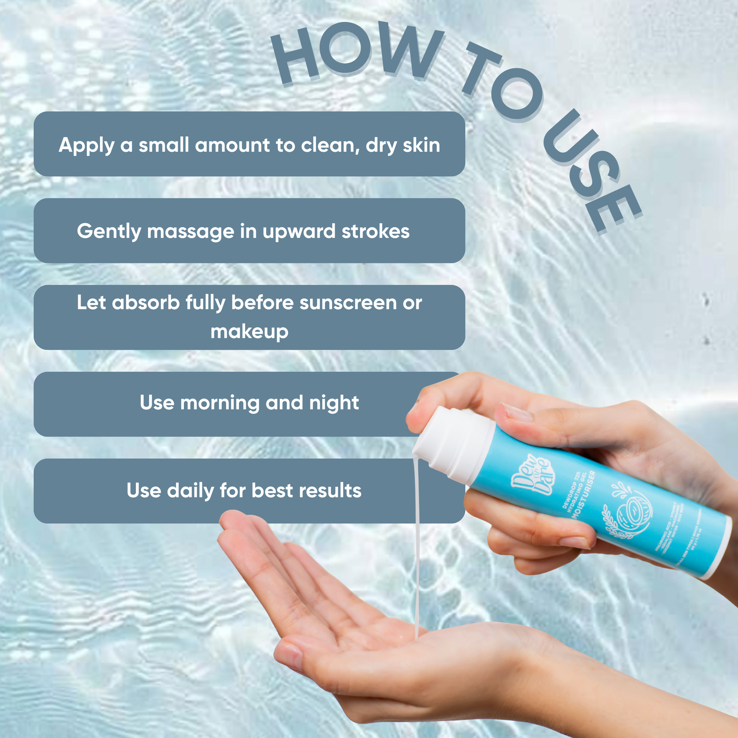 DewDrop 72H Hydrating Gel Moisturizer